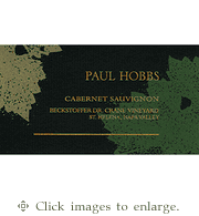 Paul Hobbs Cabernet Sauvignon 2020 Beckstoffer Dr. Crane Vineyard Napa Valley