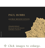 Paul Hobbs Chardonnay 2023 George Menini Estate Russian River Valley