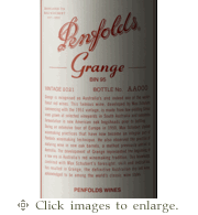 Penfolds Shiraz 2021 'Grange' Barossa Valley South Australia