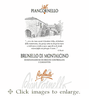 Piancornello Sangiovese 2019 Brunello di Montalcino Tuscany