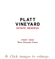 Platt Vineyard Pinot Noir 2023 Estate Reserve West Sonoma Coast