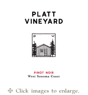 Platt Vineyard Pinot Noir 2023 Estate West Sonoma Coast