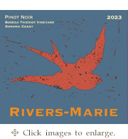 Rivers-Marie Pinot Noir 2023 Bodega Thieriot Vineyard Sonoma Coast