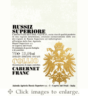 Russiz Superiore Cabernet Franc 2021 Collio Fruili-Venezia Giulia
