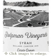 Stolpman Syrah 2023 Estate Vineyard Ballard Canyon Santa Barbara County