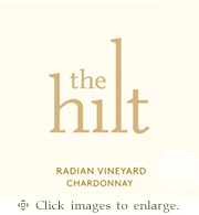 The Hilt Chardonnay 2022 Radian Vineyard Sta Rita Hills Santa Barbara