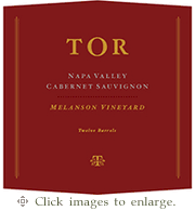 Tor Cabernet Sauvignon 2021 Melanson Vineyard Pritchard Hill Napa Valley