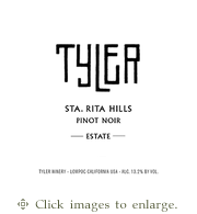 Tyler Pinot Noir 2022 Estate Sta. Rita Hills Santa Barbara