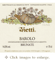 Vietti Nebbiolo 2021 'Brunate' Barolo Piedmont