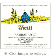 Vietti Nebbiolo 2021 'Roncaglie'' Barbaresco Piedmont