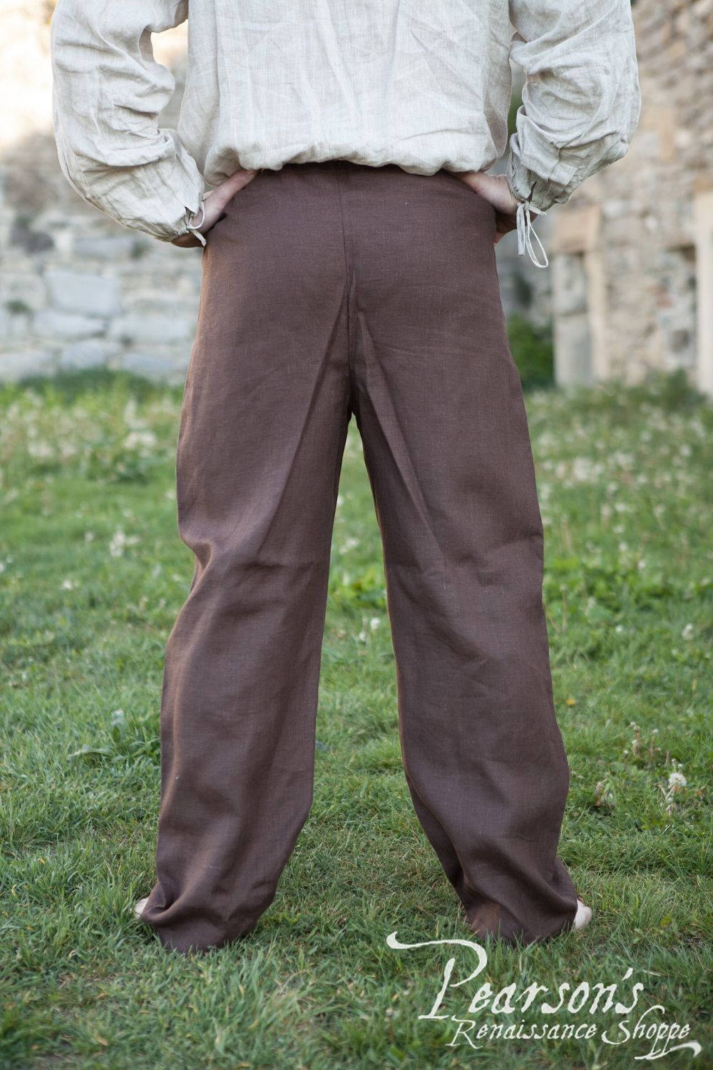 Medieval Linen Pants Straight leg linen pants