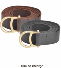 Diana Leather Ring Belt