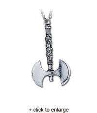 Double Axe Pendant main image 1