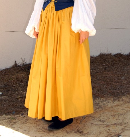 Gathered Skirt - Medieval and Renaissance Clothing, Costumes