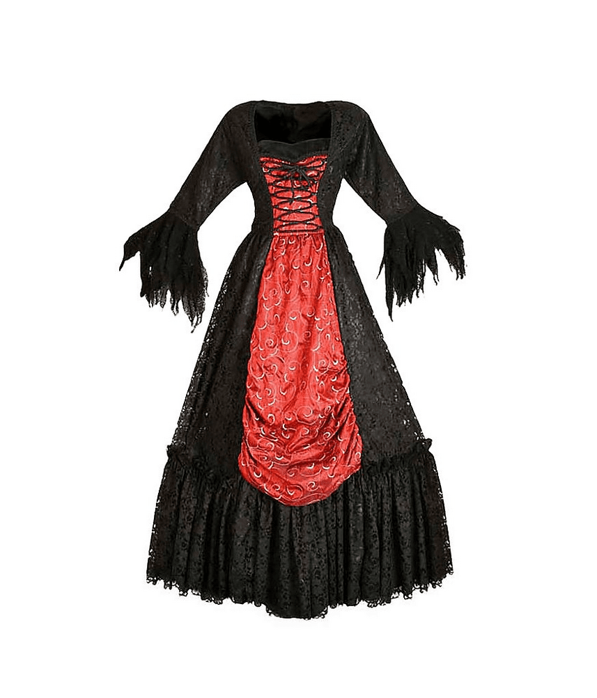 Noel Gothic Net Overlay Corset Dress main image 1
