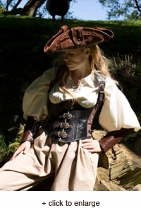 Leather Rogue Corset