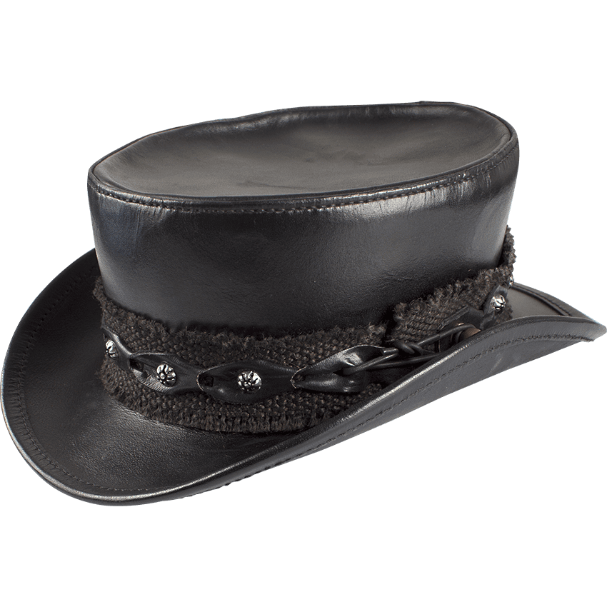 leather top hat steampunk