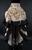 Map Print Layered Bustle Skirt