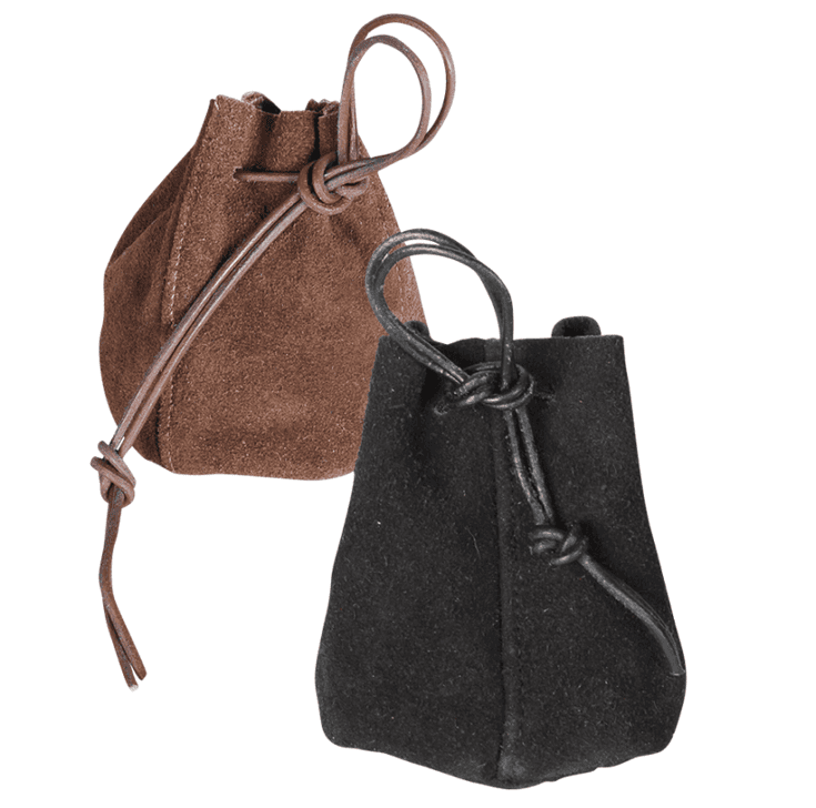 Camel Active Men's Coin Pouch Wallet - Brown Distressed Cowhide Leather, RFID Protected