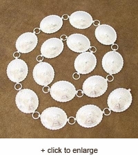 Silver Link Concho Belt
