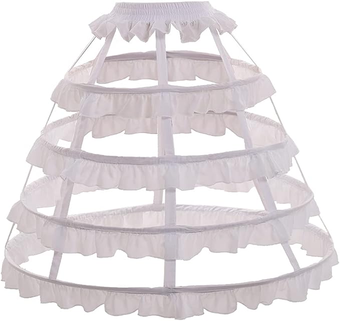 Victorian Dress Pannier Hoop Skirt Bustle Cage Skirt