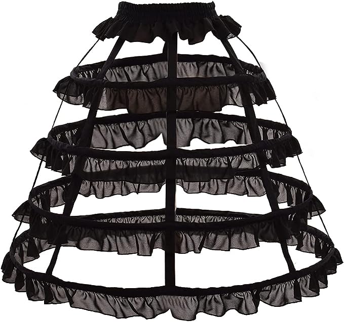 充実の品 Hoop Pannier Dress Victorian Skirt Skirt Cage Bustle スカート