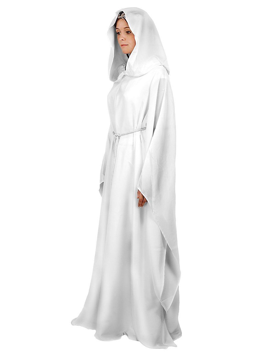 White Robe With Hood medieval princess leia