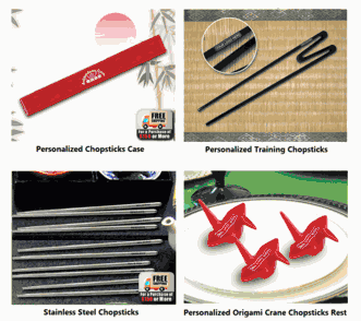 $0.99 Sample Personalized Chopsticks