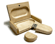 128 GB Custom Engraved Wooden USB Flash Drive with Personalized Gift Box