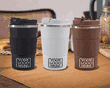 13 oz. Custom Engraved Stainless Steel Insulated Travel Coffee Mug