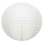 20 Inches Natural White Paper Lanterns