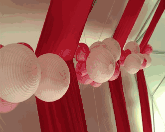 30 Inches Snow White Paper Lanterns