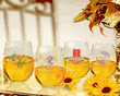 Asian Personalized 5.5 oz. Stemless Wine Tasting Glasses