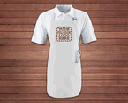 Custom Apron - Augusta 4350 Full-Length Two-Pocket with Slider Buckle 30" (Full Color)