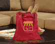 Personalized Canvas Bags - BAG Edge 6 oz. Promo Tote 