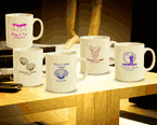 11 oz. Beach Personalized Coffee Mugs
