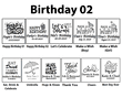 4 oz. Birthday Personalized Espresso Mug Favors