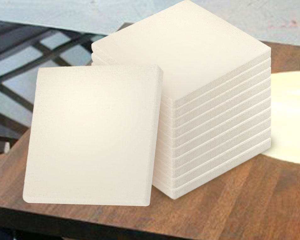 Laser Engravable Blank Sandstone Coasters Bulk Set of 10