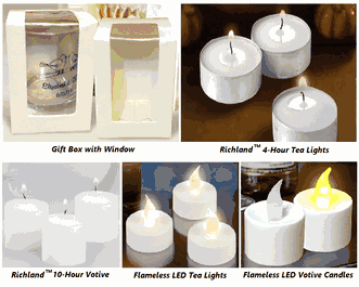 Bride and Groom Personalized Clear Candle Favors