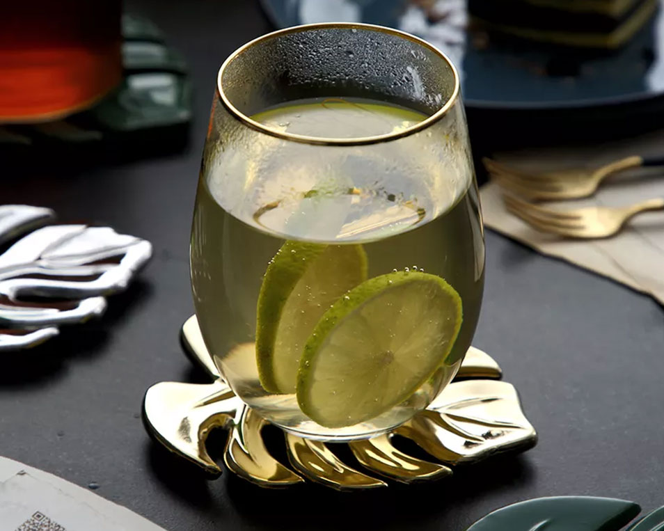 Ceramic Monstera Leaf Coaster