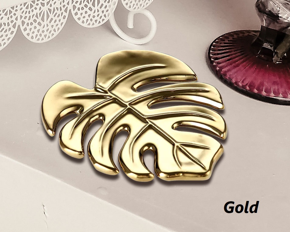 Ceramic Monstera Leaf Coaster