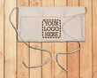 Custom Waist Aprons - Big Accessories APR50 Three-Pocket 10"