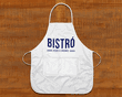 Custom Aprons - Big Accessories APR52 Two-Pocket 28" (Full Color)