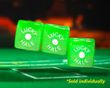 Custom Printed Dice Wedding Favors
