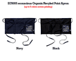 Custom Organic/Recycled Waist Apron - Econscious 3-Pocket 10"