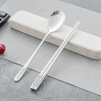 Custom Engraved 2-Piece Cutlery Set with Case