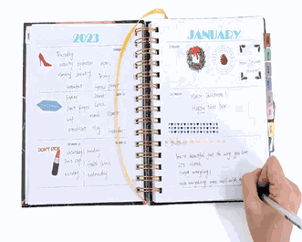 Custom Hardcover Journal Notebook Diary Planner