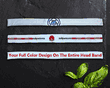 Custom Print On Entire Karate Head Bands in Full Color