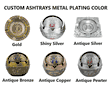 Custom Logo Metal Ashtray