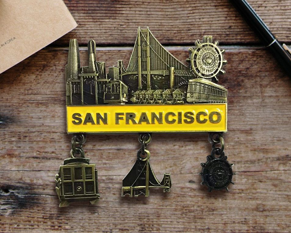 Custom Logo 3D Metal Fridge Personalized